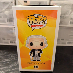 Funko POP Doctor Who First Doctor 508 NYCC 2017 Exclusive Hartnell FRENLY BRICKS - Open 7 Days