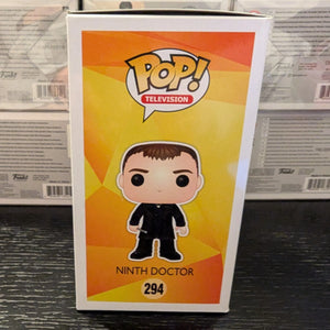 Funko Pop! BBC Doctor Who Ninth Doctor #294 Pop Protector FRENLY BRICKS - Open 7 Days