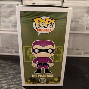 FUNKO POP HEROES THE PHANTOM #67 THE PHANTOM (PURPLE) VAULTED VINYL FIGURE FRENLY BRICKS - Open 7 Days