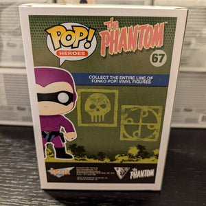 FUNKO POP HEROES THE PHANTOM #67 THE PHANTOM (PURPLE) VAULTED VINYL FIGURE FRENLY BRICKS - Open 7 Days