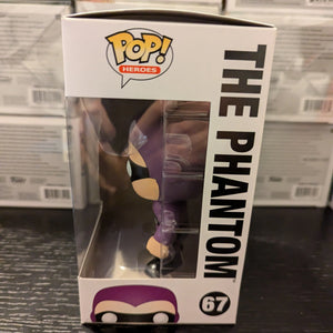 FUNKO POP HEROES THE PHANTOM #67 THE PHANTOM (PURPLE) VAULTED VINYL FIGURE FRENLY BRICKS - Open 7 Days