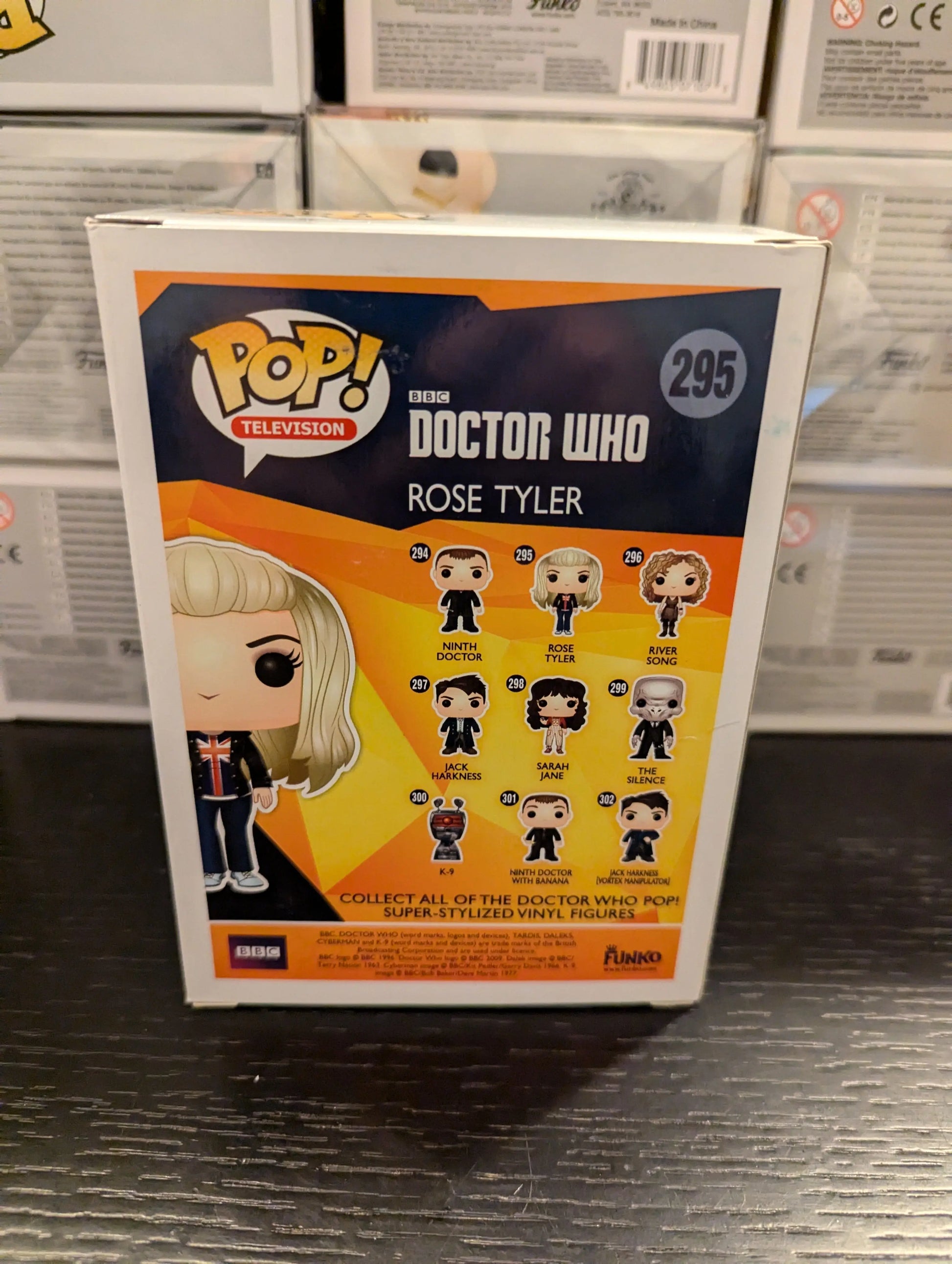 Doctor Who Rose Tyler Funko Pop! Vinyl Figure #295 FRENLY BRICKS - Open 7 Days