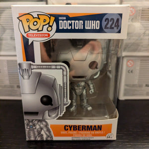 Funko Pop! Television Doctor Who Cyberman #224 Vinyl Figure FRENLY BRICKS - Open 7 Days