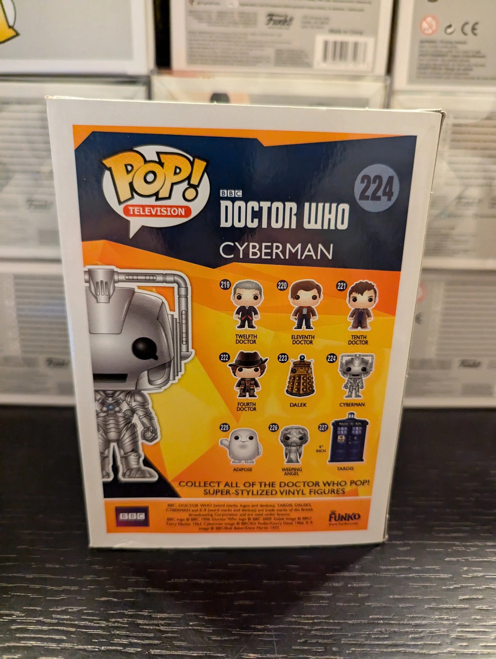 Funko Pop! Television Doctor Who Cyberman #224 Vinyl Figure FRENLY BRICKS - Open 7 Days