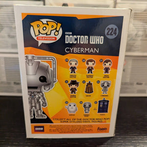 Funko Pop! Television Doctor Who Cyberman #224 Vinyl Figure FRENLY BRICKS - Open 7 Days