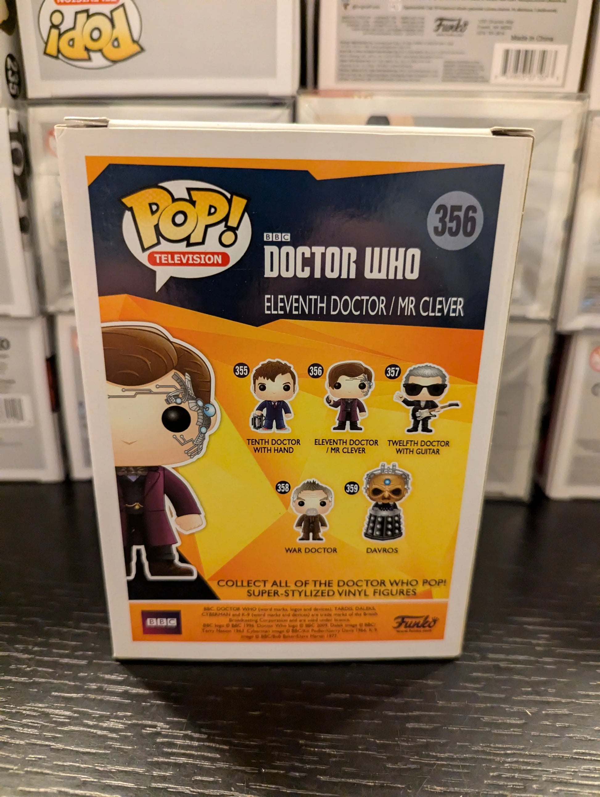 Doctor Who Eleventh Doctor / Mr Clever Funko Pop Vinyl #356 FRENLY BRICKS - Open 7 Days