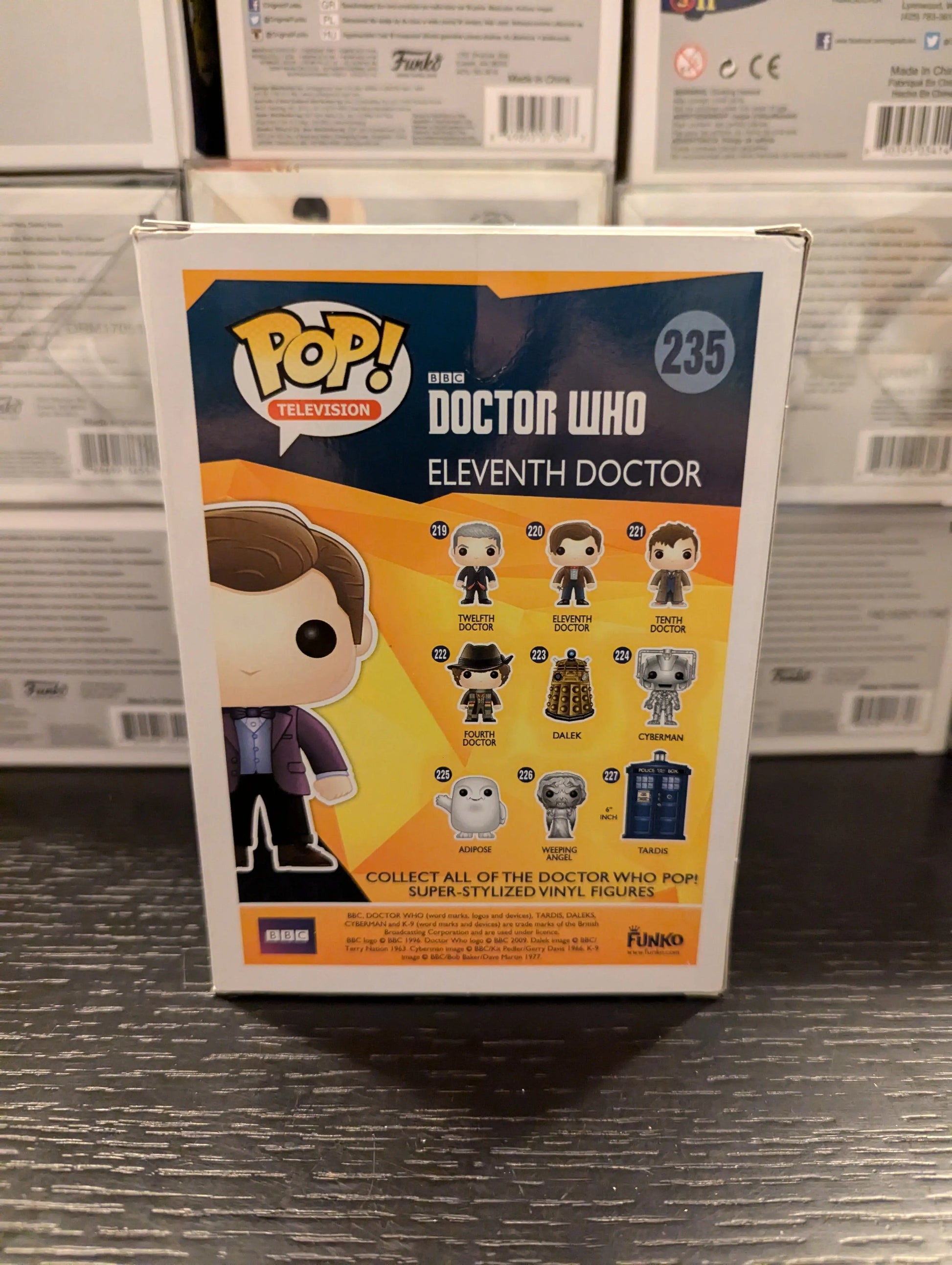 Eleventh Doctor #235 Doctor Who 2015 SDCC - Funko Pop Vinyl FRENLY BRICKS - Open 7 Days