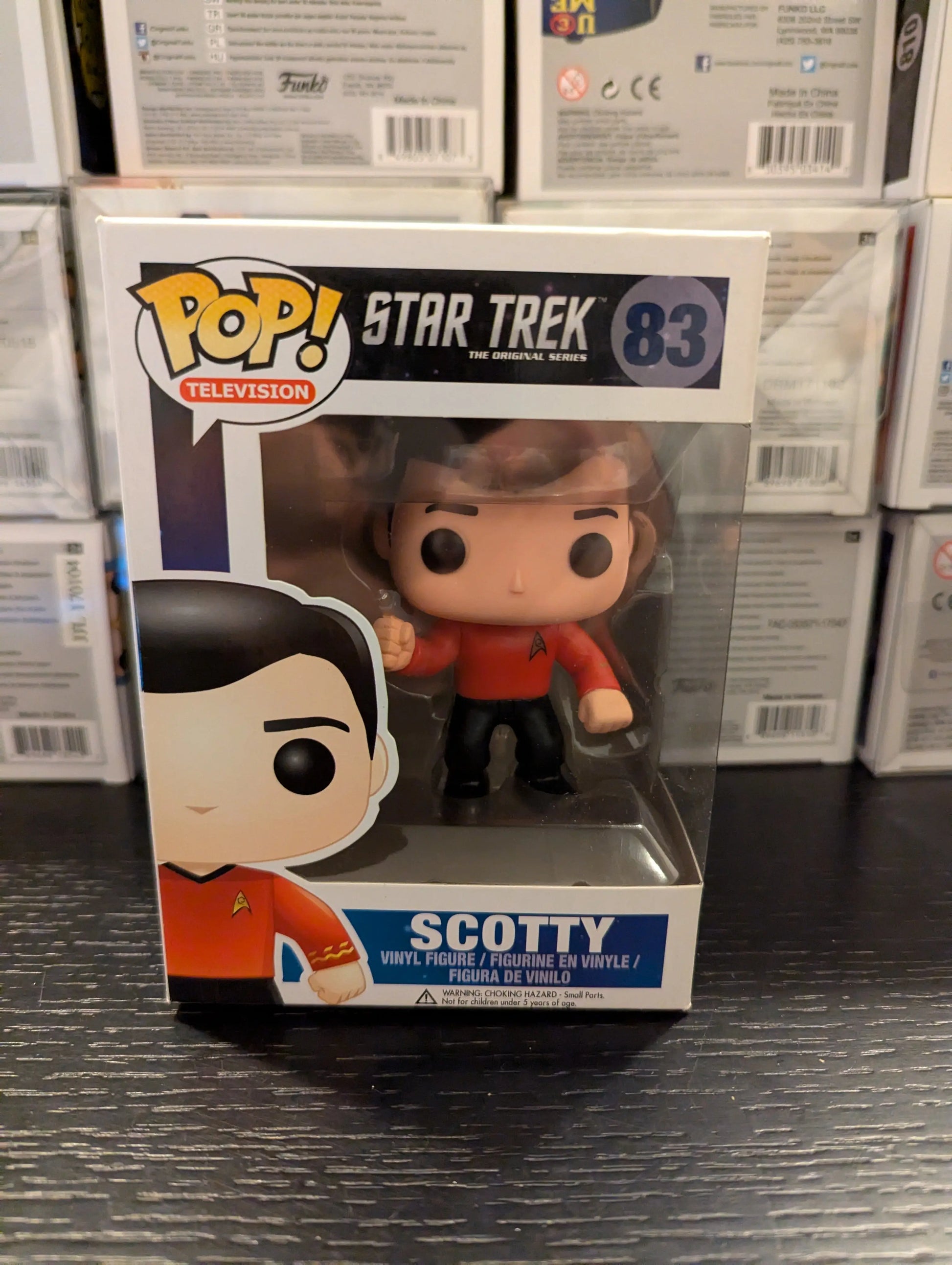 Funko Pop! Star Trek The Original Series Scotty #83 FRENLY BRICKS - Open 7 Days