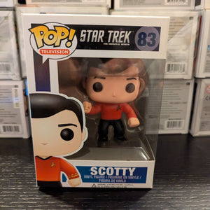 Funko Pop! Star Trek The Original Series Scotty #83 FRENLY BRICKS - Open 7 Days