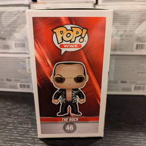 The Rock 46 ~ WWE ~ Funko Pop Vinyl FRENLY BRICKS - Open 7 Days