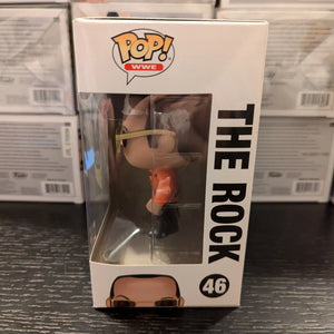 The Rock 46 ~ WWE ~ Funko Pop Vinyl FRENLY BRICKS - Open 7 Days