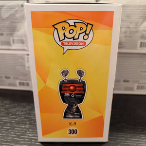 Doctor Who K9 300 US Exclusive Funko Pop Vinyl FRENLY BRICKS - Open 7 Days