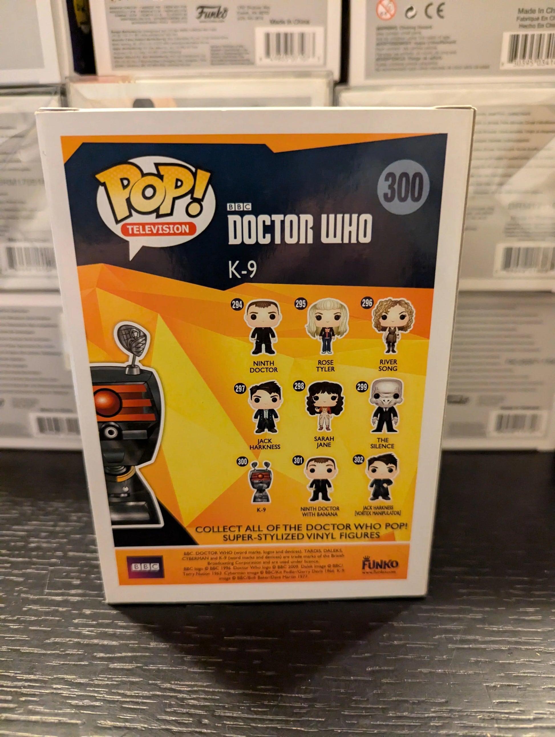 Doctor Who K9 300 US Exclusive Funko Pop Vinyl FRENLY BRICKS - Open 7 Days