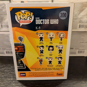 Doctor Who K9 300 US Exclusive Funko Pop Vinyl FRENLY BRICKS - Open 7 Days