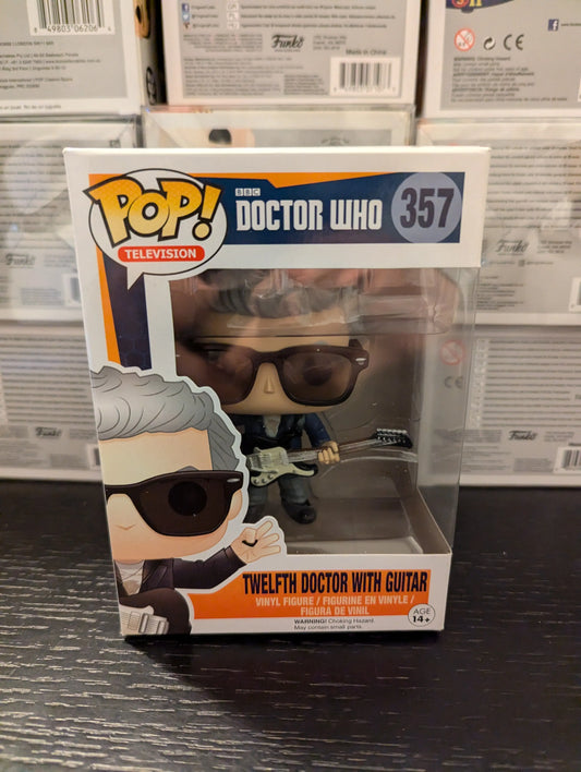 Funko Pop! Vinyl: Doctor Who - 12th Doctor (Twelve) #357 FRENLY BRICKS - Open 7 Days