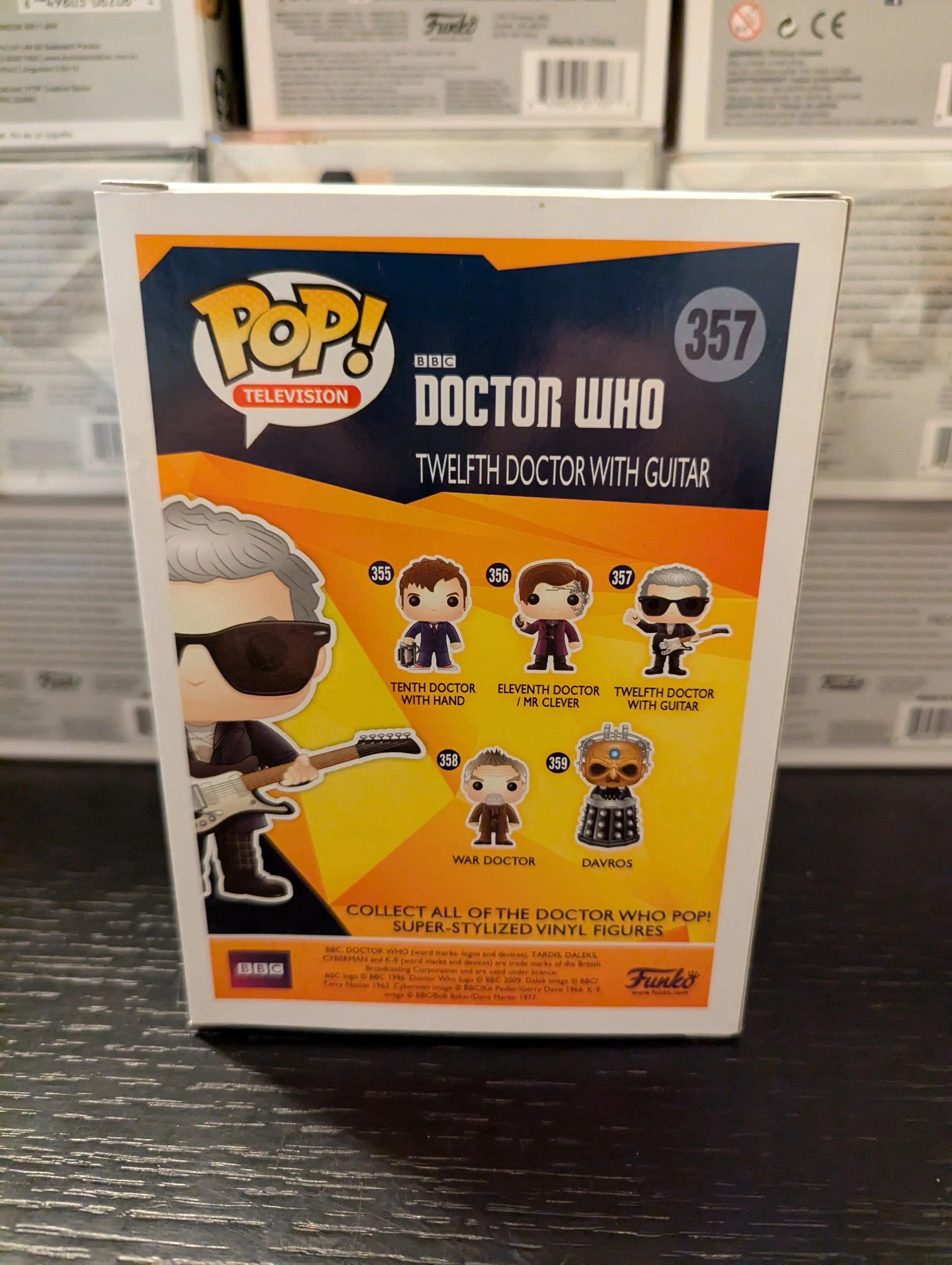 Funko Pop! Vinyl: Doctor Who - 12th Doctor (Twelve) #357 FRENLY BRICKS - Open 7 Days