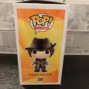 FUNKO Pop Vinyl DOCTOIR WHO Fourth Doctor #232 Figure FRENLY BRICKS - Open 7 Days