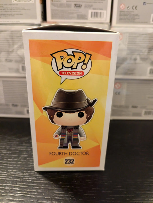 FUNKO Pop Vinyl DOCTOIR WHO Fourth Doctor #232 Figure FRENLY BRICKS - Open 7 Days