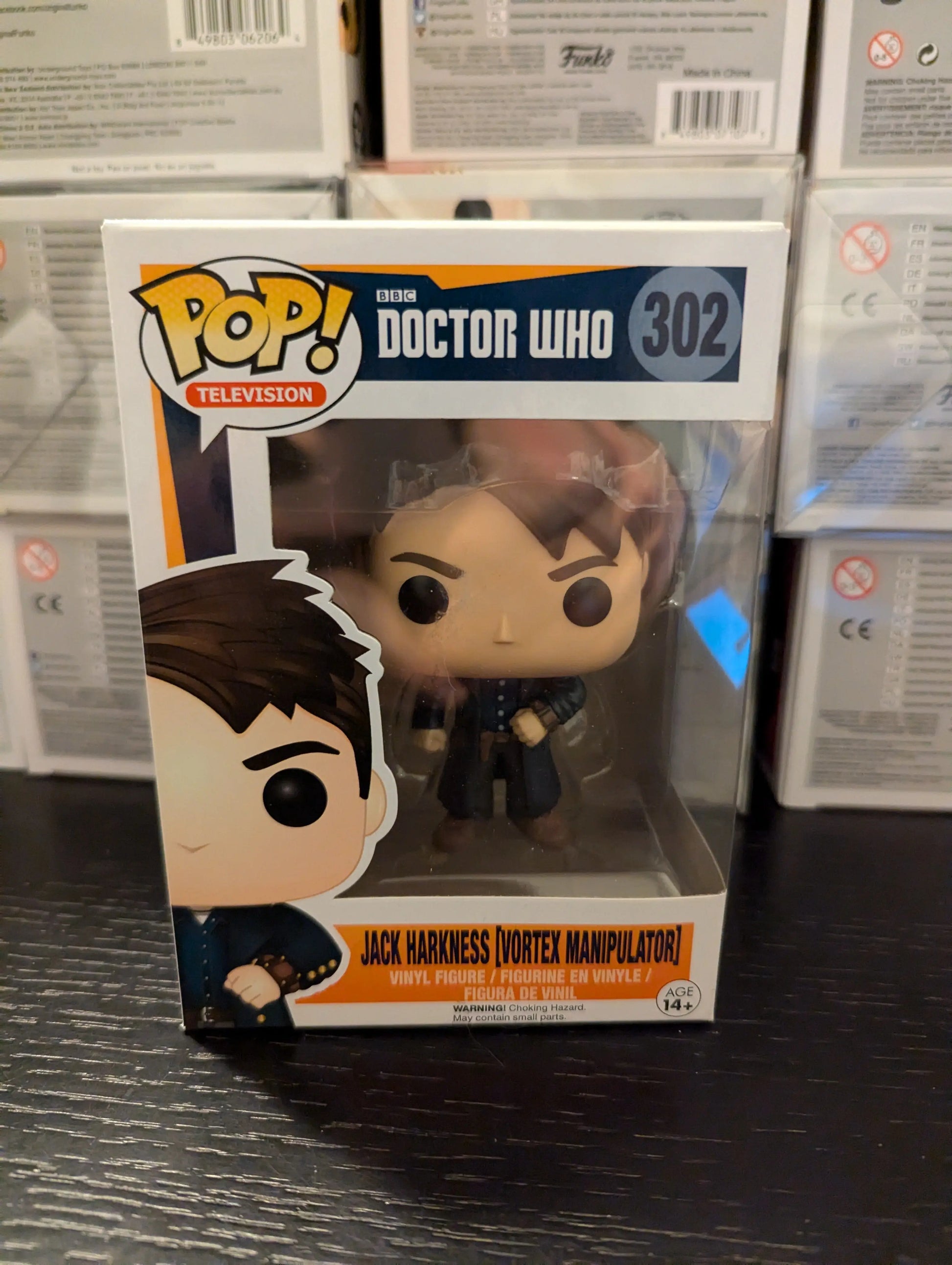 Funko Pop #302 - Doctor Who - Jack Harkness Vortex Manipulator - Vaulted FRENLY BRICKS - Open 7 Days