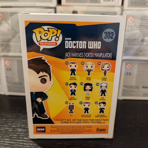 Funko Pop #302 - Doctor Who - Jack Harkness Vortex Manipulator - Vaulted FRENLY BRICKS - Open 7 Days