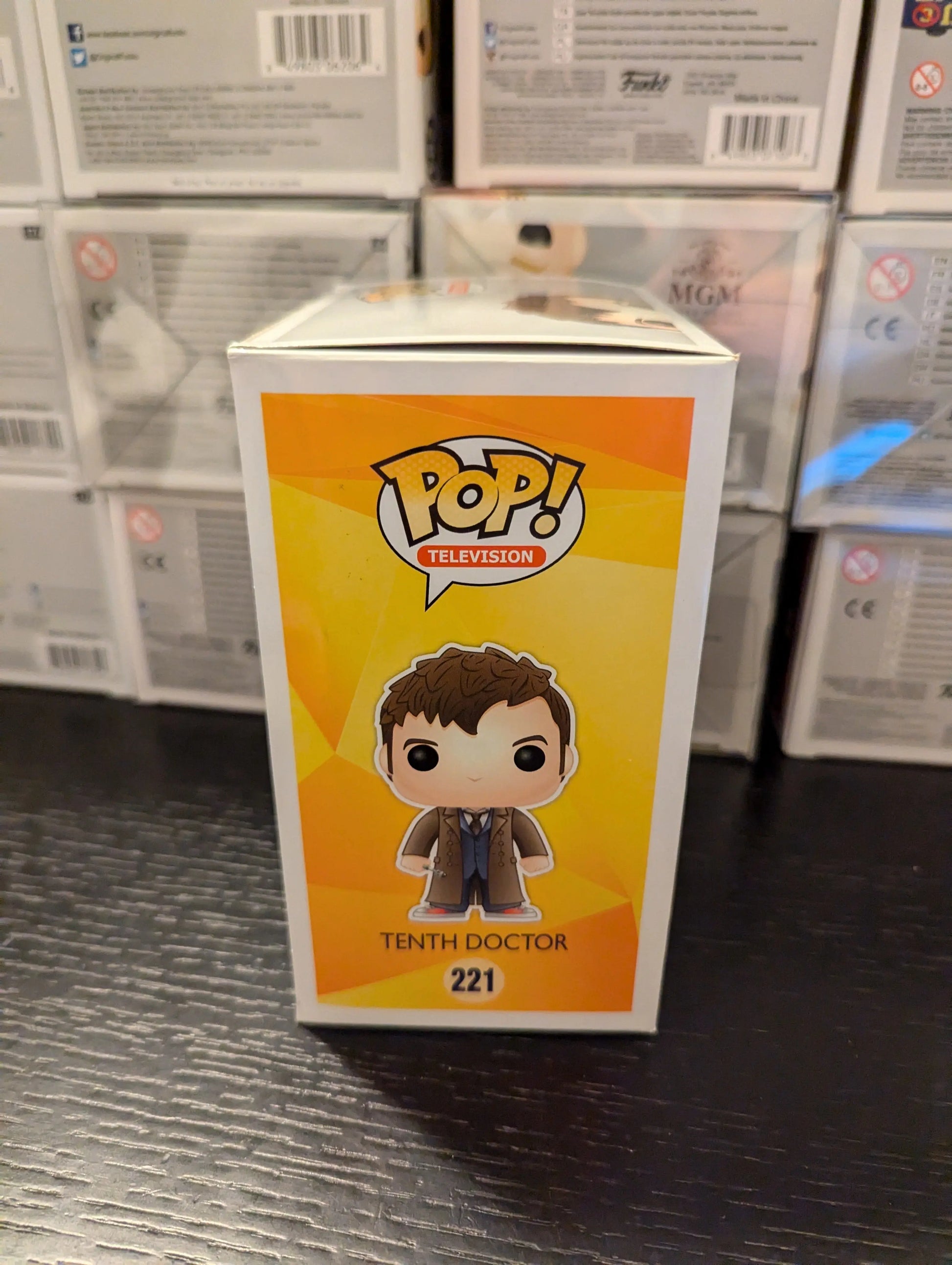 Funko Pop Dr Who 221 Tenth Doctor Vinyl Figure David Tenant FRENLY BRICKS - Open 7 Days