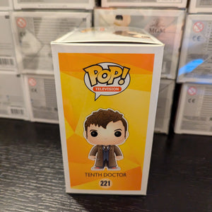 Funko Pop Dr Who 221 Tenth Doctor Vinyl Figure David Tenant FRENLY BRICKS - Open 7 Days