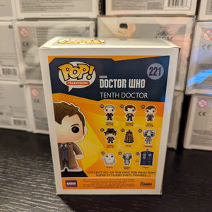 Funko Pop Dr Who 221 Tenth Doctor Vinyl Figure David Tenant FRENLY BRICKS - Open 7 Days