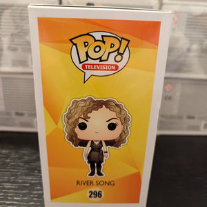 Funko Pop! Television Doctor Who River Song  #296 FRENLY BRICKS - Open 7 Days