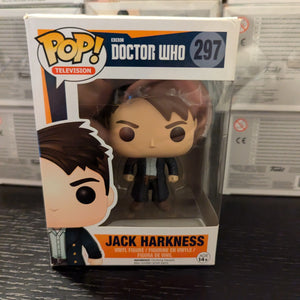 Funko Pop! Vinyl: Doctor Who - Jack Harkness #297 Vaulted FRENLY BRICKS - Open 7 Days