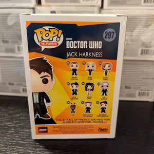 Funko Pop! Vinyl: Doctor Who - Jack Harkness #297 Vaulted FRENLY BRICKS - Open 7 Days