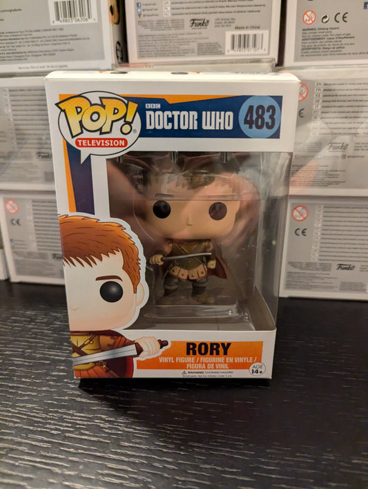 Funko POP! Doctor Who Vinyl Figure - RORY (The Last Centurion) #483 (Excl) *NM* FRENLY BRICKS - Open 7 Days