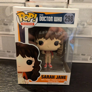 FUNKO POP! ~ DOCTOR WHO 298 ~ SARAH JANE Vinyl Figure FRENLY BRICKS - Open 7 Days