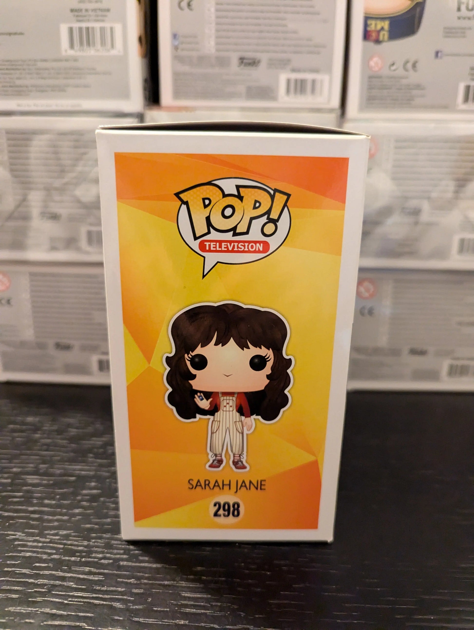 FUNKO POP! ~ DOCTOR WHO 298 ~ SARAH JANE Vinyl Figure FRENLY BRICKS - Open 7 Days