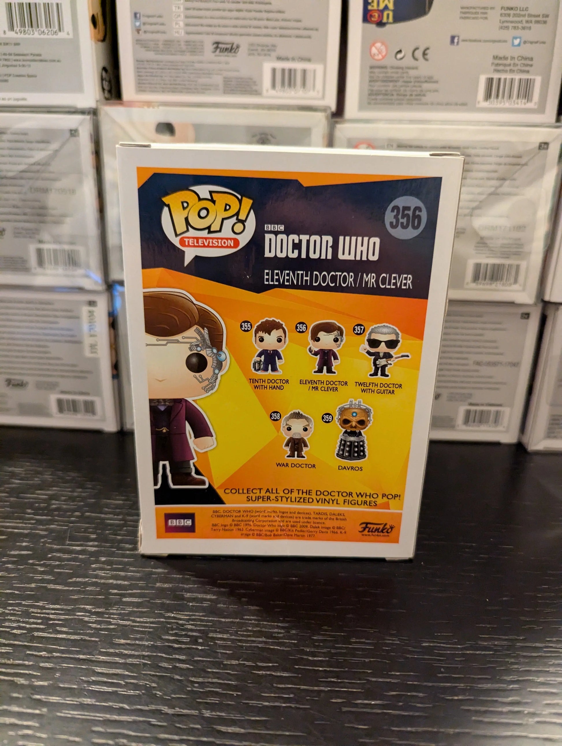 Funko Pop! Vinyl: Doctor Who - 11th Doctor (Mr Clever) #356 FRENLY BRICKS - Open 7 Days