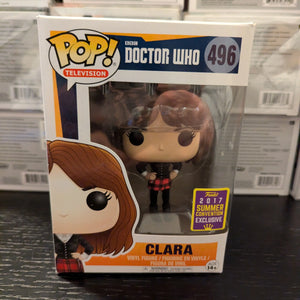 Clara (2017 Summer Convention) #496 Doctor Who Pop! Vinyl FRENLY BRICKS - Open 7 Days