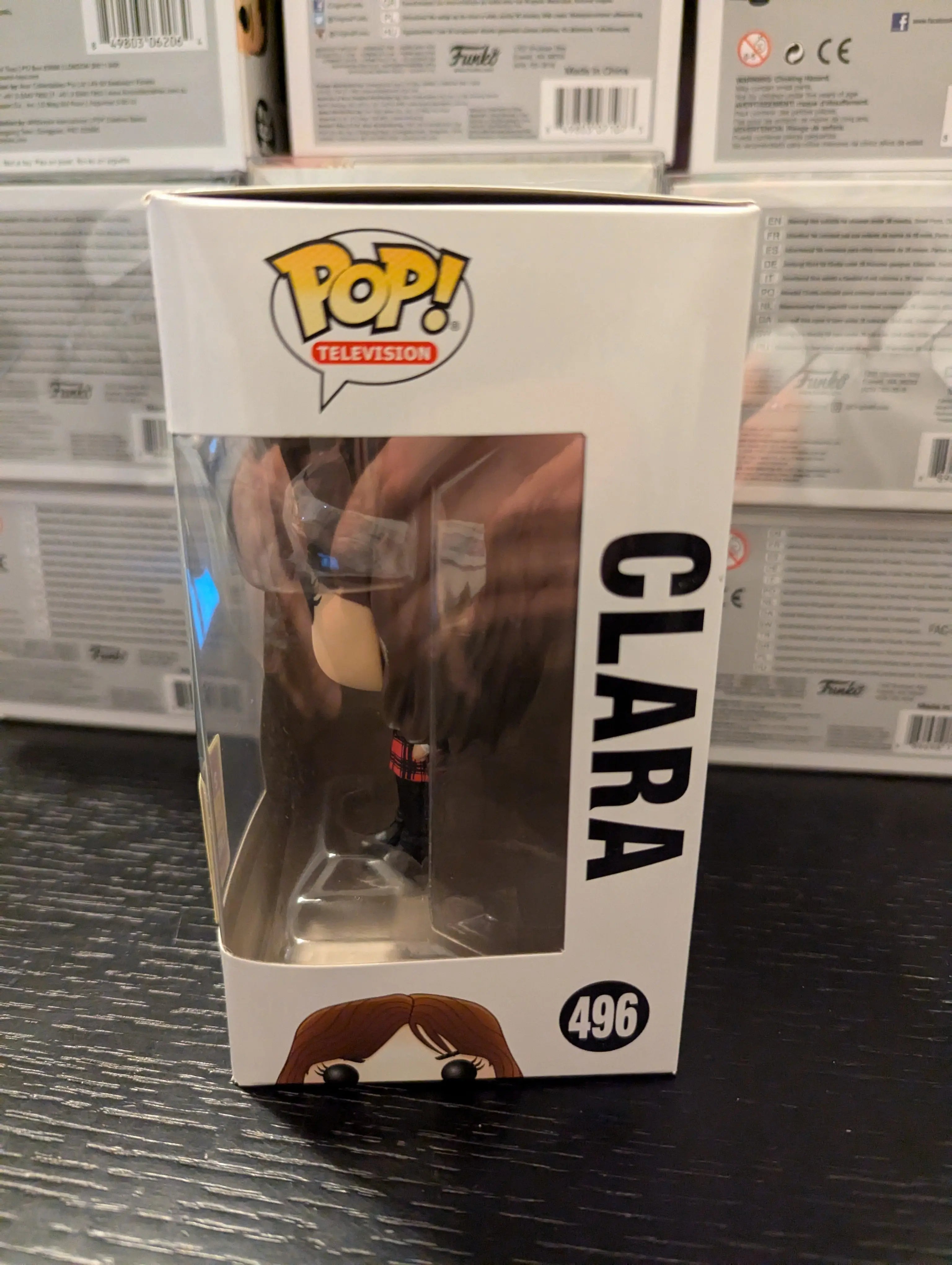 Funko Doctor Who Pop!TV fashion CLARA Exclusive 2017 summer convention #496