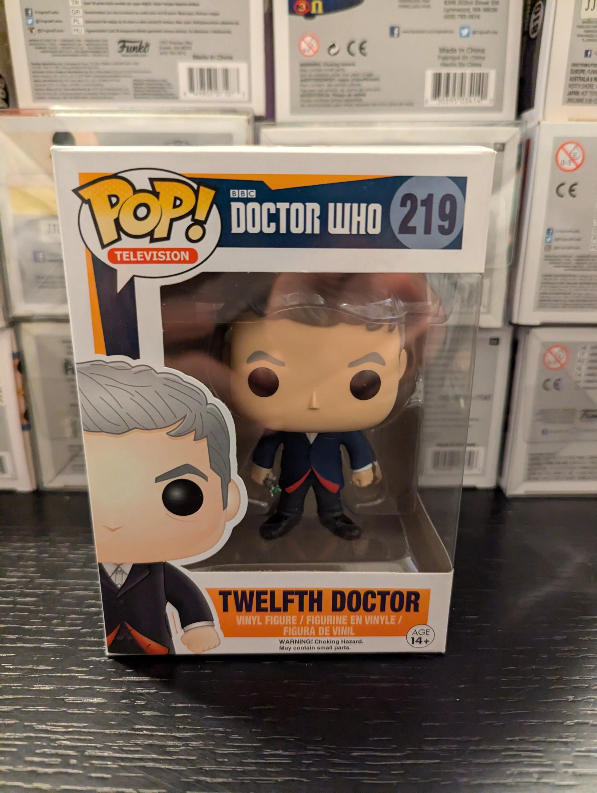 Funko Pop! TV BBC Doctor Who Vinyl Figure - Twelfth Doctor #219 FRENLY BRICKS - Open 7 Days