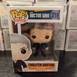 Funko Pop! TV BBC Doctor Who Vinyl Figure - Twelfth Doctor #219 FRENLY BRICKS - Open 7 Days