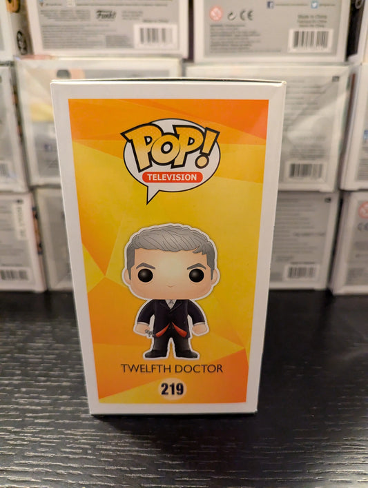 Funko Pop! TV BBC Doctor Who Vinyl Figure - Twelfth Doctor #219 FRENLY BRICKS - Open 7 Days