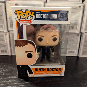 Funko Pop! BBC Doctor Who Ninth Doctor #294 Pop FRENLY BRICKS - Open 7 Days