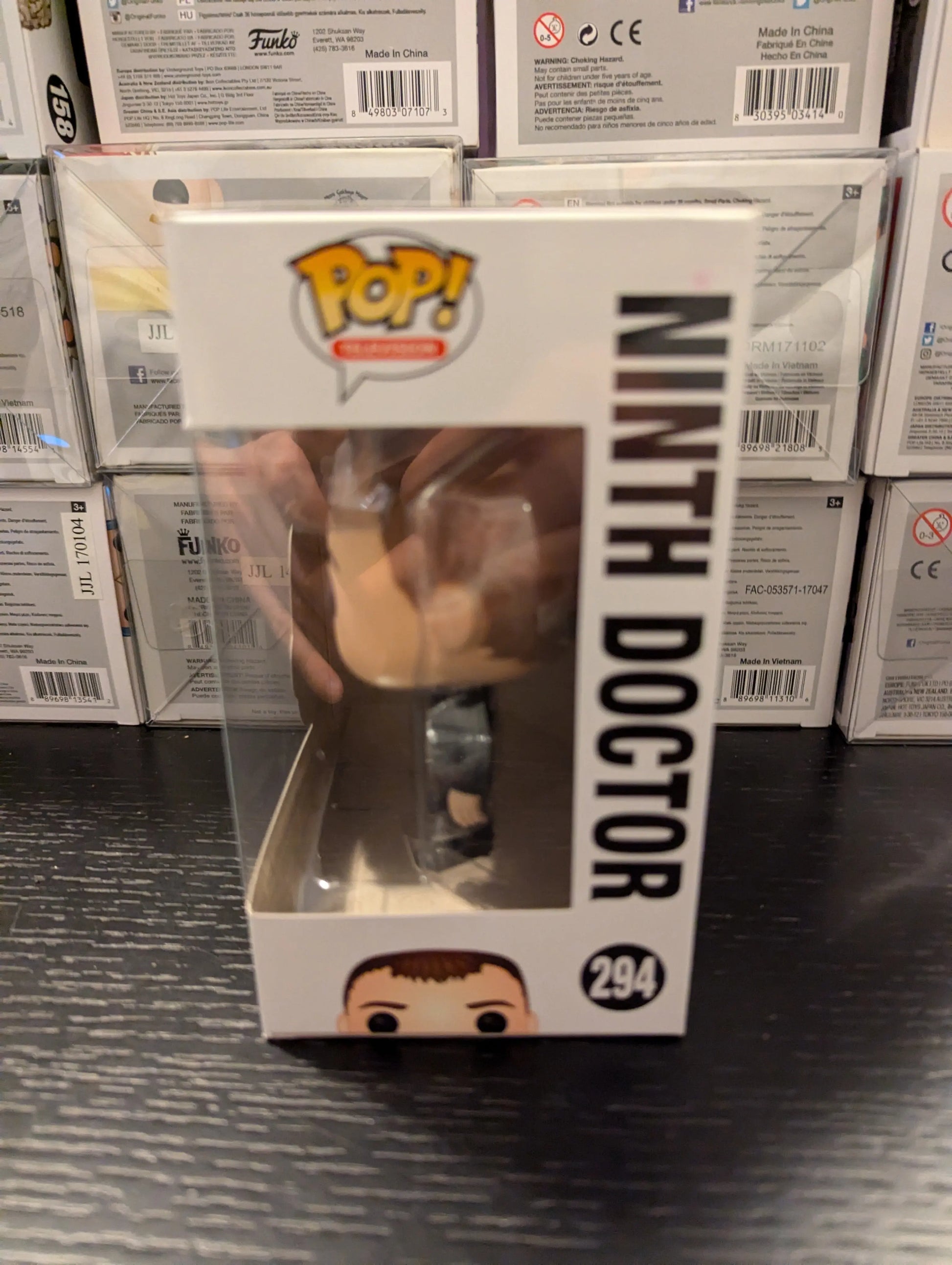 Funko Pop! BBC Doctor Who Ninth Doctor #294 Pop FRENLY BRICKS - Open 7 Days