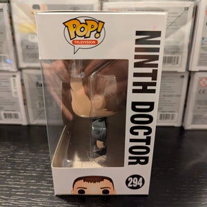 Funko Pop! BBC Doctor Who Ninth Doctor #294 Pop FRENLY BRICKS - Open 7 Days