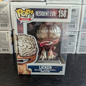 FUNKO  Pop! Vinyl: Resident Evil Licker #158 Horror FRENLY BRICKS - Open 7 Days