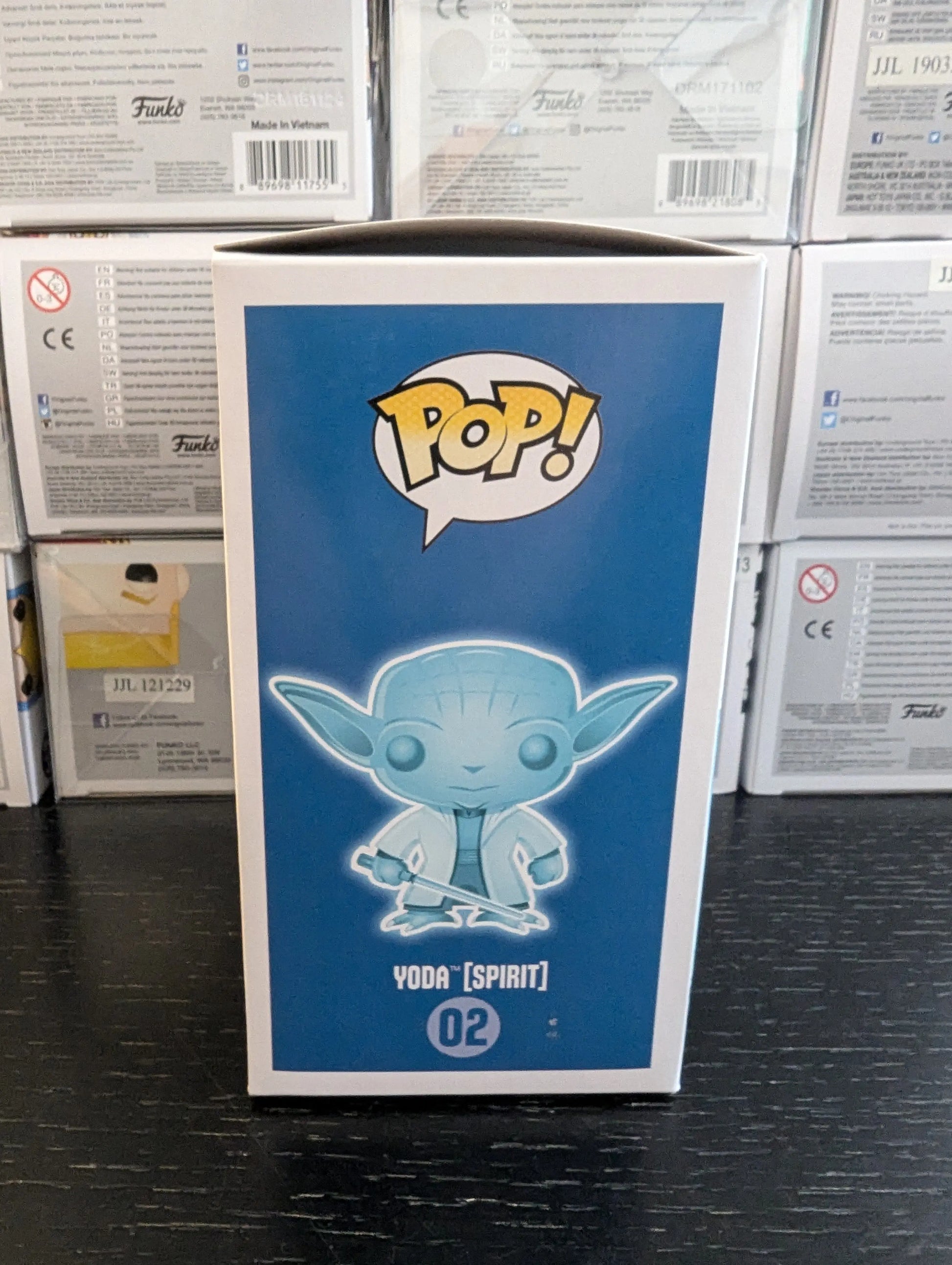 Funko ~ 02 Yoda (Spirit) Glow in the Dark Pop! Vinyl ~ Star Wars ~ Disney FRENLY BRICKS - Open 7 Days