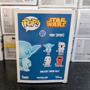 Funko ~ 02 Yoda (Spirit) Glow in the Dark Pop! Vinyl ~ Star Wars ~ Disney FRENLY BRICKS - Open 7 Days