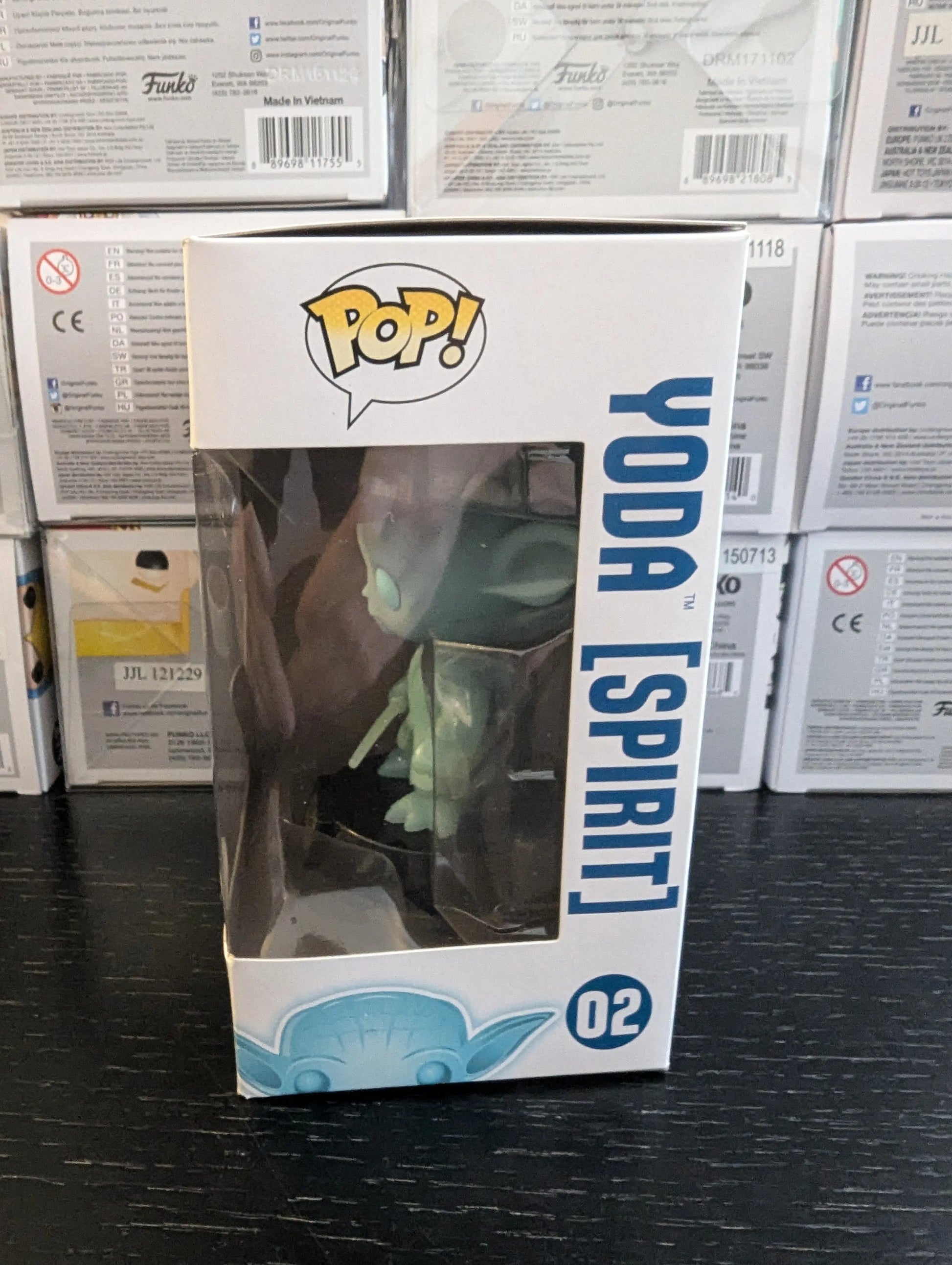 Funko ~ 02 Yoda (Spirit) Glow in the Dark Pop! Vinyl ~ Star Wars ~ Disney FRENLY BRICKS - Open 7 Days