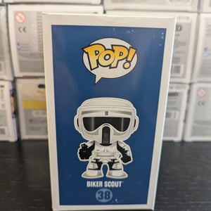 Star Wars Funko Pop Vinyl Figure Biker Scout #38 Blue Box 2014 FRENLY BRICKS - Open 7 Days