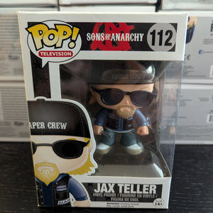 Funko POP! Vinyl Figure - Sons of Anarchy - JAX TELLER #112 *NM* FRENLY BRICKS - Open 7 Days