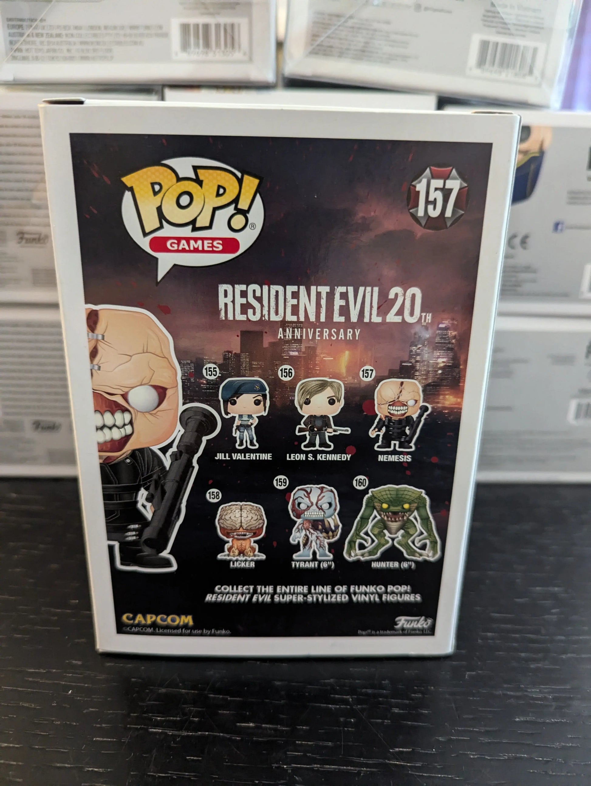 Funko Pop Vinyl [Resident Evil][Nemesis] #157 [2016] FRENLY BRICKS - Open 7 Days