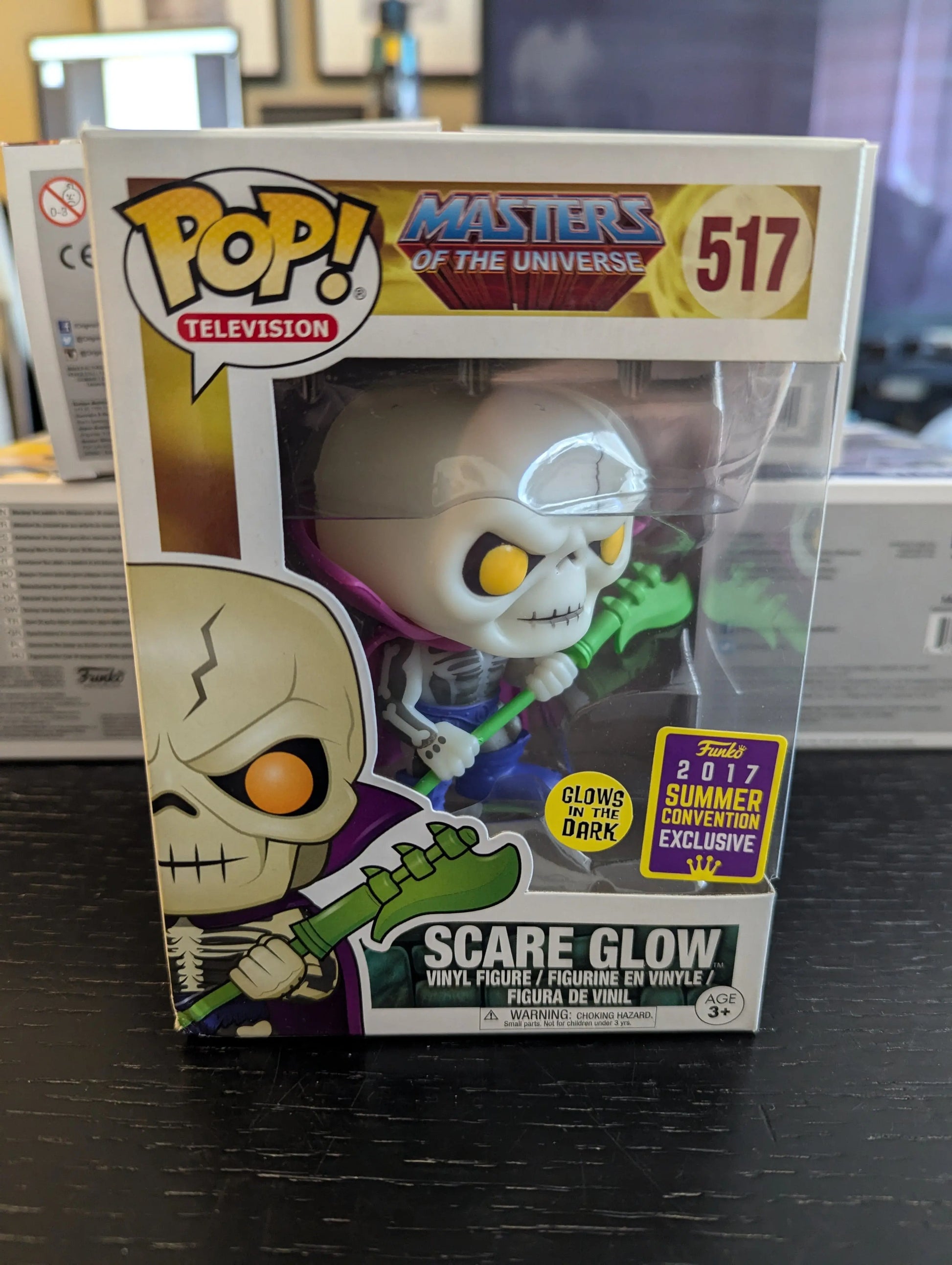 Funko POP! Television: 517 SCARE GLOW Masters of the Universe GITD 2017 Summer FRENLY BRICKS - Open 7 Days